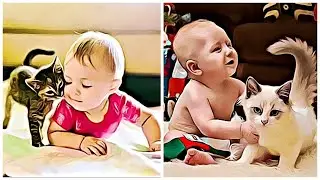 Best of Cats with Happy Babies