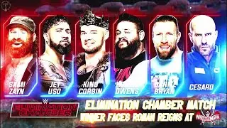 Full Match: Elimination Chamber 2021 winner Face Roman on the same night.