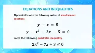 Grade 12  maths paper 1 practice  question: Equations and inequalities #basicalgebra #grade12algebra