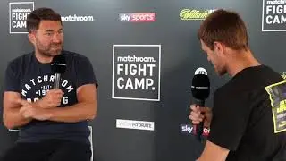 BIZARRE! - ANTHONY FOX HARDLY SAYS A WORD @ PRESS CONFERENCE WITH EDDIE HEARN AHEAD OF DOCHERTY BOUT