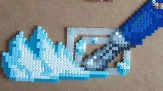 Anime Perler art, Shoto Todoroki