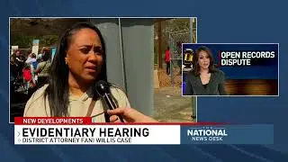 Hearing held in open records lawsuit involving DA Fani Willis' office in Georgia