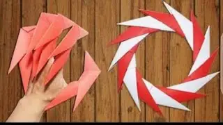 how to make origami monster fingers easy to make