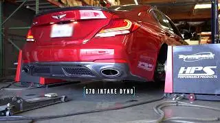 2018-2021 Genesis G70 3.3L Twin Turbo HPS Intake Dyno