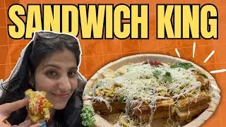 India&rsquo;s Biggest Sandwich 😳🥪 | Madhuram Sandwich, Indore