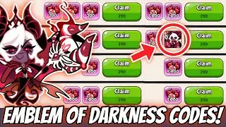 NEW EMBLEM OF DARKNESS CODES 😱
