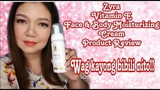 Product Review: Zyra vitamin e moisturizing cream|Leina Montealto #Zyra #Thailand