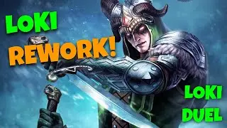 FINALLY PLAYING REWORKED LOKI IN DUEL | Loki Ranked Duel - SMITE