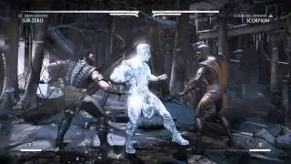 Some Sub-zero impractical corner combos MKX