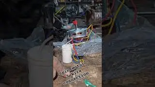 Spin motor  3 wire connection 🔥 #shorts #short #shortvideo #balajielec