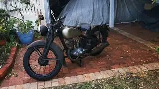 1938 DKW SB350 Returns from the Shop