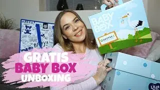 GRATIS BABY BOX UNBOXING 👶🏻💗 | Victoria Alvik