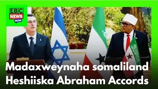 Madaxweynaha Somaliland Ma Saxeexay Heshiiska 