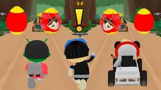 TAG WITH RYAN GREEN RYGLORB VS COMBO PANDA WITH SPACE ROVER VS NIGHT SPY RYAN CHRISTMAS EGG SURPRISE