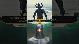 SILVER SURFER & GALACTUS VS G.O.R.T. (MINI BREAKDOWN)#edit #shorts #vsbattle #vs #marvel #tdtess