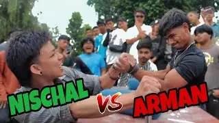 NISCHAL VS ARMAN || LEFT ARM SUPERMATCH 🔥 KING OF KTM 4 💥 ARMWRESTLING SUPERMATCH 