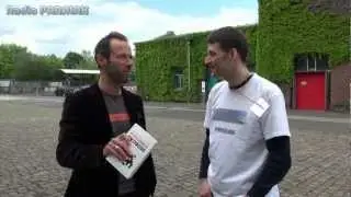 Interview mit Constantin Gillies auf der 9. Retro-B&ouml;rse in Oberhausen zum Roman 