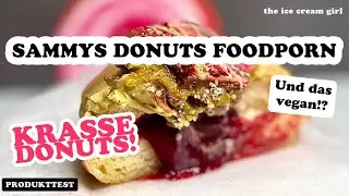 XXL DONUT MUKBANG & TEST | SAMMYS BERLINER DONUTS VEGAN | THE ICE CREAM GIRL