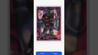 24/25 O Pee Chee Platinum Pink Magma hit  #epack #nhl #hockeycards #hockey #sportscards #upperdeck