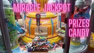 Miracle Jackpot! BIG SWEET LAND Candy Pusher - Arcade Game