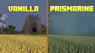 Vanilla vs Prismarine 5.0 | Shader Comparison