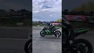 Драг 402 м. #kawasaki #motovlog #arrow #zx10r #моторостов #299