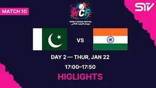 Full Highlights | PAK Vs IND | Match 10 | WCF - Double Wicket World Cup 2026 | Day 2 | M9D1H