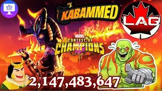 ЧТО ЗА ЧУШЬ? 2 МИЛЛИАРДА УРОНА SP3!!! Самый безумный баг в истории Marvel Contest of Champions? P...