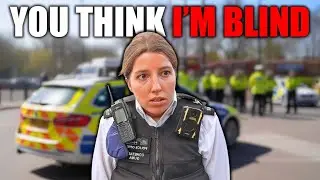 UK Police Officer SNAPS and PHYSICALLY ATTACKS Calm Auditor