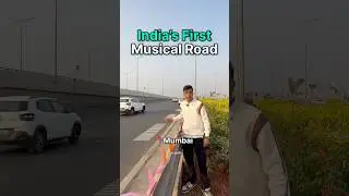 Musical Road in Mumbai 😍 First Time in India #shorts