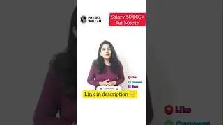 🔥PhysicsWallah Job Opening | Work From Home Jobs at PW#shorts #viralvideo #viralshorts #trending ✅