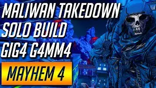 Mayhem 4 Maliwan Takedown Solo Clear Best Gamma Burst FL4K Build Flak Raid Build BL3 - Borderlands 3