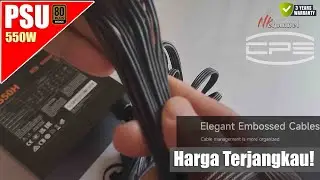 PSU Kelas Low Budget yang menarik nih, udah 80 plus bronze, proteksinya lengkap! PCCooler YK550H