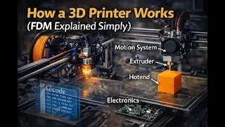 How a 3D Printer Works (FDM Explained Simply)