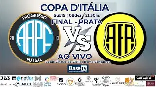 AAPF X AFA | FINAL | COPA D&rsquo;IT&Aacute;LIA | S&Eacute;RIE PRATA | Sub-15 | 08/12 &ndash; 21:30HS