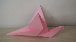 PÁSSARO QUE BATE ASAS - ORIGAMI
