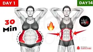 30-Min STANDING Abs Workout🔥Lose UPPER BELLY + LOWER BELLY FAT ➜ Flatten Your Belly