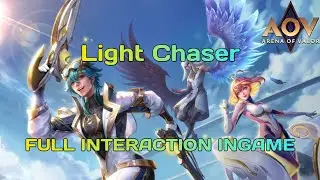 Ingame Interaction (10) | Light Chaser | Full Interaction! AoV | RoV | Li&ecirc;n Qu&acirc;n