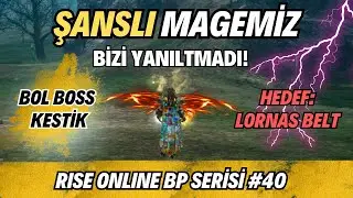BAHTSIZ MIYIZ YOKSA ŞANSLI MI? MAGEMİZ YİNE İTEMLERİ ALDI! | Rise Online Battle Priest Serisi #40