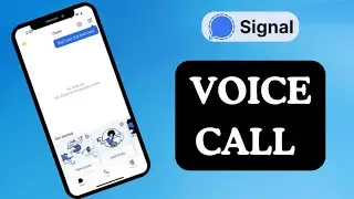 How to Voice Call on signal 2025?
