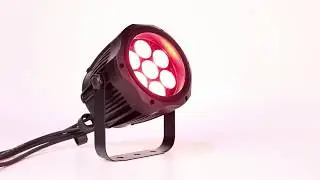 SHEHDS Waterproof LED Par 7x12W RGBW  Lighting Show