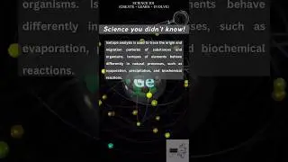Isotope Analysis simplified
