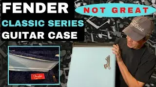 Чехол для гитары Fender Classic Series &mdash; ПЛОХОЙ!