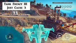 Tank Frenzy III 5 gears Just Cause 3 destruction frenzy at Bavarium refinery