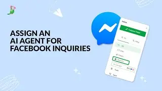 Assign A tawk.to AI Agent to handle your Facebook Inquiries