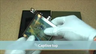 5oz Official RAF Spitfire Steel Hip Flask @ The Pocket Hip Flask Co
