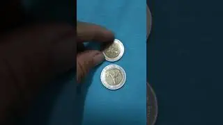 10 Thai baht coins (rare commemorative) and error one