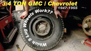 Which 8 bolt Wheels fit 47-55 Chevrolet and GMC?