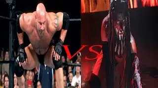 Finn Balor The Demon King vs Goldberg Wrestlemania