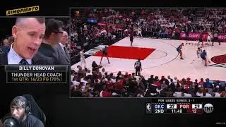 (Reaction) OKC Thunder vs Portland Trail Blazers - Game 5 - Full Game Highlights | 2019 NBA Playoffs